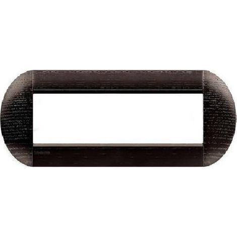 Livinglight placca 7 modulos color roble oscuro lnb4807lrw