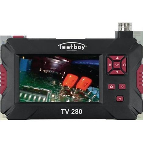 Cámara de inspección de batería TV 280 4,3 pulgadas 6mm longitud del cable 2m TESTBOY (1/3)