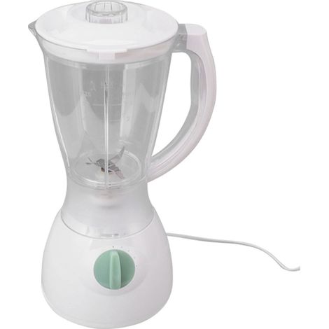 Blender de cuisine professionnel 1500 ml / 600 ml, lame en acier inoxydable 304, blender électrique de comptoir avec presse-purée, prise britannique 220 V (1/5)