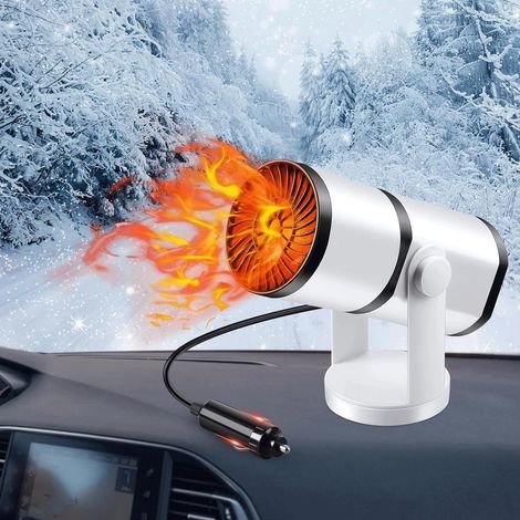 Chauffage de voiture portable 12V 150W, Avec support rotatif à 360°, pliable, dégivrage, désembuage (1/5)
