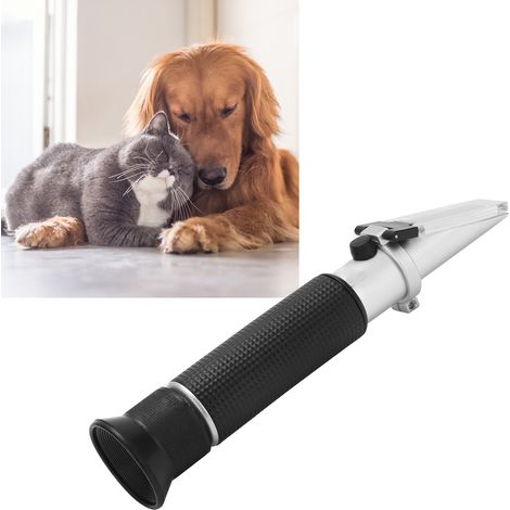 Réfractomètre pour chats et chiens, densimètre urinaire pour chiens et chats, protéinomètre, analyseur de concentration, réfractomètre, densimètre urinaire pour animaux de compagnie (1/5)