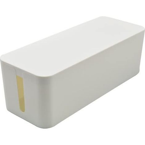 exertis Connect Grande boîte cache-multiprise - Blanc (ECF-573423)