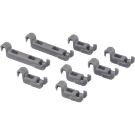 Kit Sujección Cesta Lavavajillas Bosch y Siemens  Modelo SMS58M08EU/01  Código Original 611472