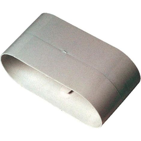 Aldes – Raccord droit minigaine D80mm 40x100 – Pour conduits VMC – Montage facile – 11023017
