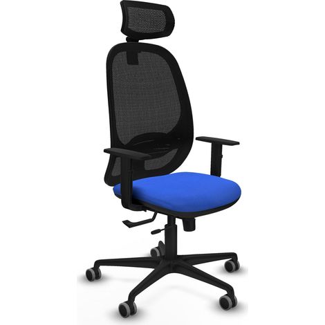 Sedia piqueras y crespo Cilanco nero supporto ergonomico