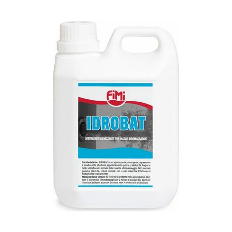 DETERGENTE SANIFICANTE PER VASCHE IDROMASSAGGIO IDROBAT- 1 Lt- FIMI- pezzi 1
