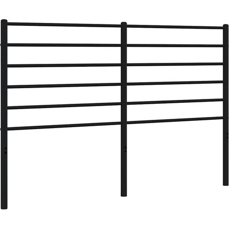 Maison Exclusive - Testiera di Ricambio in Metallo Nero 150 cm