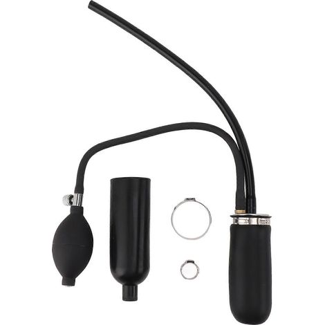 Adaptateur d'admission universel et facile à installer, doté d'un joint robuste et d'une vessie extensible pour l'étanchéité des conduites de carburant des véhicules. (1/5)