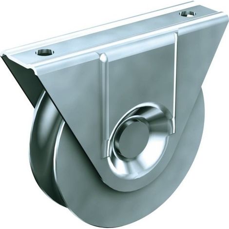 Supporto A Montatura Est Diametro 100 mm 200 kg Gola Rotonda 16 mm