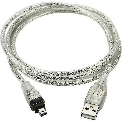 Câble adaptateur USB mâle vers Firewire Ieee 1394 4 broches Ilink câble 1394 pour Sony (1/2)