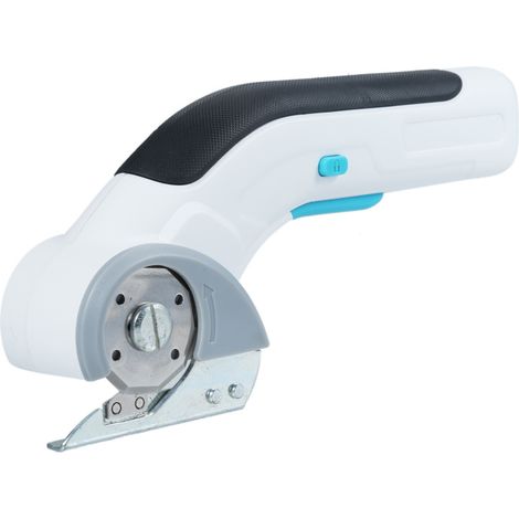 Ciseaux électriques sans fil 3,6 V rechargeables, ciseaux de couture, machine à couper le cuir et le tissu, coupe-tissu, tapis, outils de coupe pour PVC et cuir (1/5)