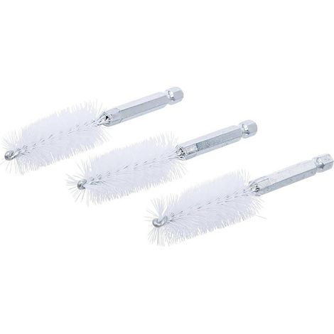 Brosse Plate Nylon 19 mm x 6,3 mm - Lot de 3 pcs - Résistante et Polyvalente pour Nettoyage Précis - D-Work (1/5)