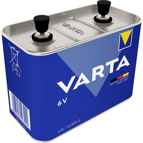 Varta PROFESSIONAL 435 Alk 4LR25-2 Spezial-Batterie 4LR25-2 Schraubkontakt Alkali-Mangan 6 V 33000 m