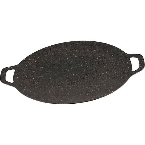 Grillpfanne im koreanischen Stil, heiße Pfanne mit Griffen für Partys, Küche und Restaurant-34cm (1/5)