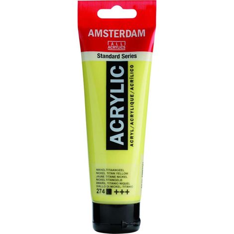 Amsterdam Acrylic 120 ml Giallo Nichel Titanio