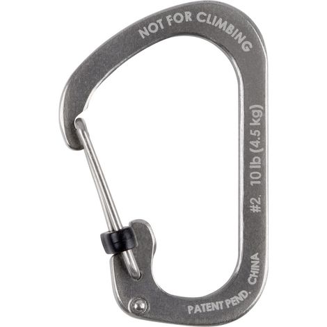 NITE Ize CSL2-11-R6 Karabiner  SlideLock Gr. 2  8.9 mm x 43.6 mm x 2.5 mm  1 St.