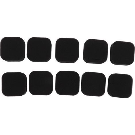 Lot de 10 filtres à air pour débroussailleuse TH23D Para 11010 2530 (pièces de rechange noires) (1/5)