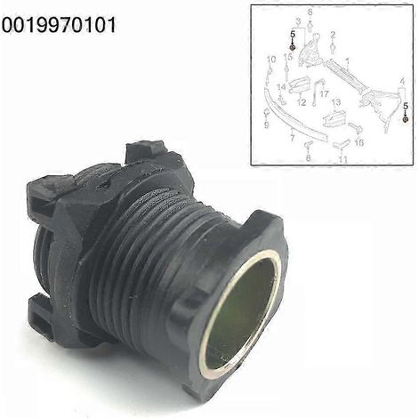 Vis creuse de fixation de phare pour Mercedes C300 C350 E350 GLK250 GLK350 0019970101 (1/5)