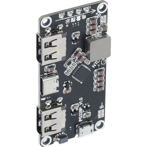 IP5328P Schnelllademodul, 3,7 V auf 5 V/9 V/12 V Boost-Ladeplatine für Akkus (1/5)