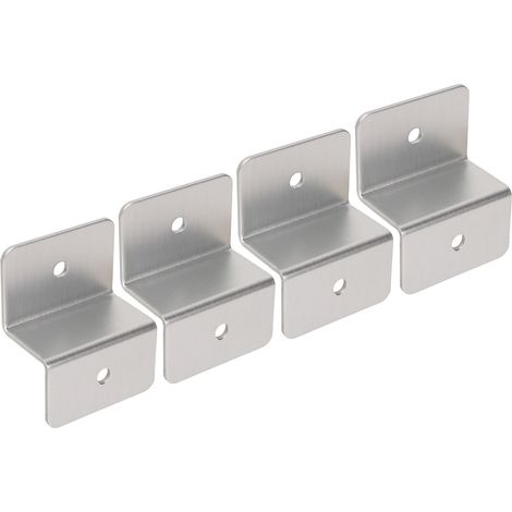 4 supports de fixation solaire en aluminium pour panneaux Z, accessoire de montage pour voiture, camping-car, yacht et bateau (1/5)