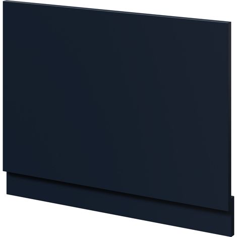 Deep Blue MDF 700mm End Bath Panel with Plinth (1/4)