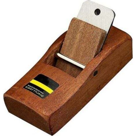 1 Mini rabot à bois, rabot manuel, rabot à main pour le travail du bois, rabot à bois couleur bois (1/3)