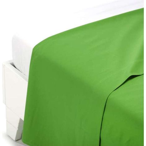 CALEFFI Lenzuolo Superiore in Cotone Cotone tinta unita Singolo Caleffi Tinta Unita Verde