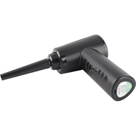 Souffleur d'air sans fil 50 000 tr/min, 3 vitesses, petit modèle portable avec lumière LED, pour ordinateur, voiture et maison. (1/5)