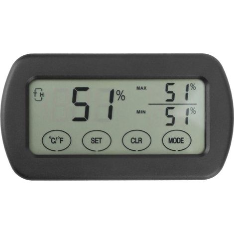 Thermomètre électronique, Hygrothermographe Tactile LCD, Hygromètre électronique, Température Intérieure, Humidité, Détecteur De Thermomètre (1/5)