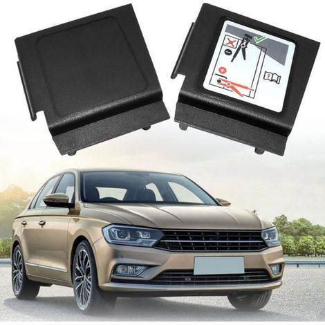 Couvercle Pôle Batterie - Universel 5Q0971813A - Pour Protection Pôle Positif Voiture - 1 Paire (1/5)