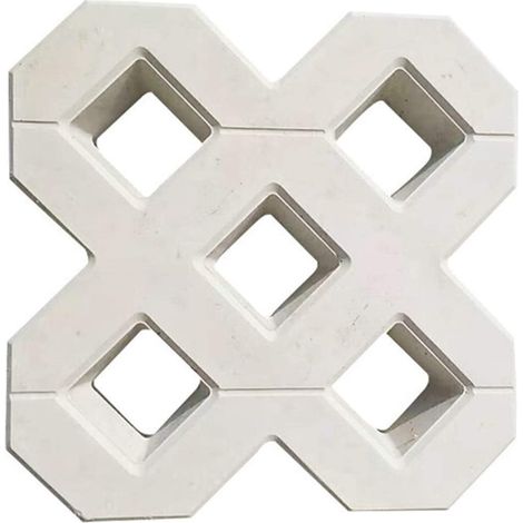 Molde para pavimento, molde para losa de hormigón para bricolaje, camino de hormigón de plástico, molde para pavimento de ladrillos de propileno, pasarelas, accesorios para edificios de jardín, molde