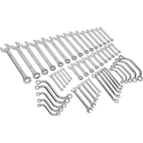 Sealey Siegen Multipurpose Spanner Set 50pc S01084