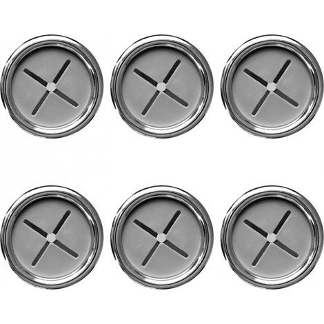 Set di 6 portasciugamani da cucina, ganci rotondi autoadesivi, ganci da cucina, portasciugamani a ventosa per bagno, armadi e credenze. (1/4)