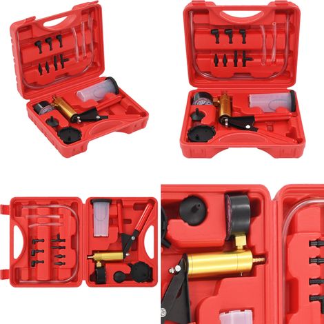 Bremsentlüftungs- und Vakuumpumpensatz - Vakuumpumpe - Bremsentlüftung - Werkstattwerkzeug - Bremsenservice - Autoreparatur - Home & Living (1/5)