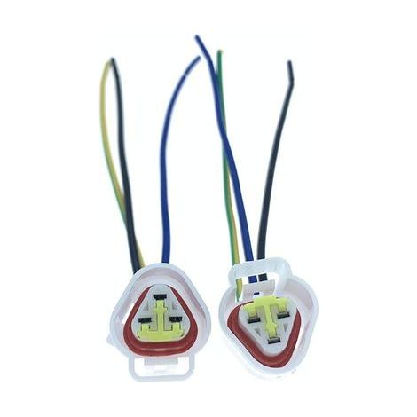 Connecteur de feu arrière pour moto Huanglong 600, câble de connexion pour connecteur de frein 3 broches pour scooter électrique Niu, alimentation étanche et non destructive -- JB1204-3P