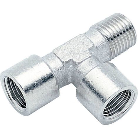 RACCORD EN TÉ FILETAGE MÂLE LATÉRAL EXTÉRIEUR INTÉRIEUR ICH 40504 (1/2)
