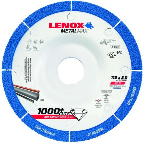 Disque à tronçonner diamanté Irwin LX2044469 125x2 mm (1/3)