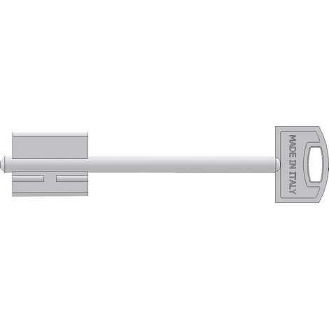Securemme CHIAVE GREZZA PER PORTE BLINDATE Mod. I gambo mm. 60 5.00 pz