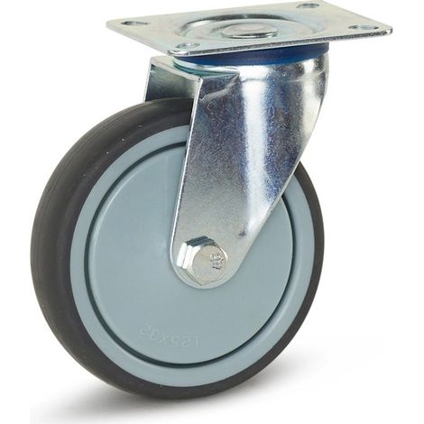 Roue pivotante - MESO - Appareil - Platine - 125mm - 130kg