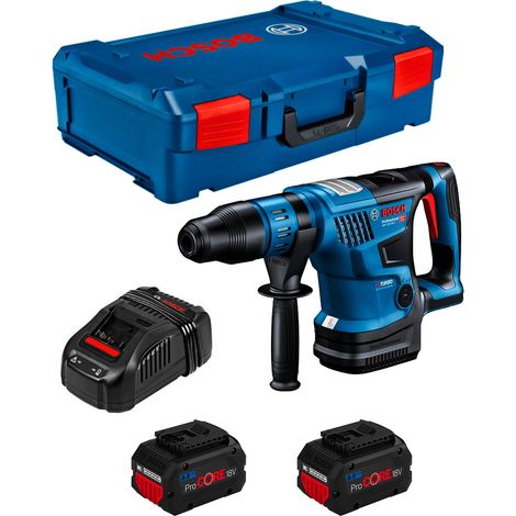 Trapano SDS-Max GBH18V-36 C BOSCH 2X8.0Ah +GAL1880CV - 0611915002 (1/10)
