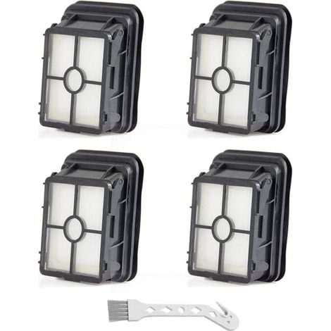 Bissell Crosswave 4 pièces 1866 1866F Filtres de Rechange Lavable pour les Aspirateurs Bissell CrossWave 3-en-1 Multi-Surface 17132 et Pet Pro 2225N (1/5)