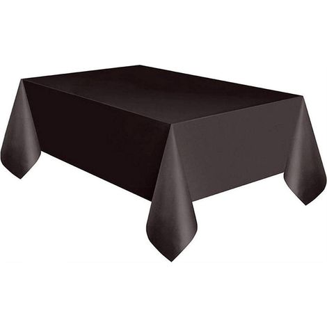 Tablecloth - Rectangular Disposable Table Cover - 137 x 183 cm - Solid Color - For Birthday Wedding Christmas Events - 1 Piece (1/5)