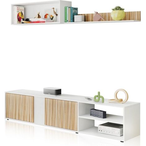 Salón Alix Blanco Artik (Blanco Mate) - Natur (ancho) x 40cm (alto) (1/5)