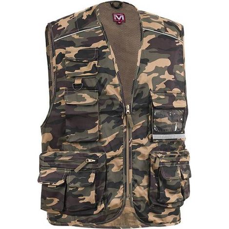 GILET POWER CAMOUFLAGE TG. XXL