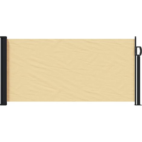 Maison Exclusive - Tenda laterale retrattile Sabbia 500 x 100 cm Poliestere