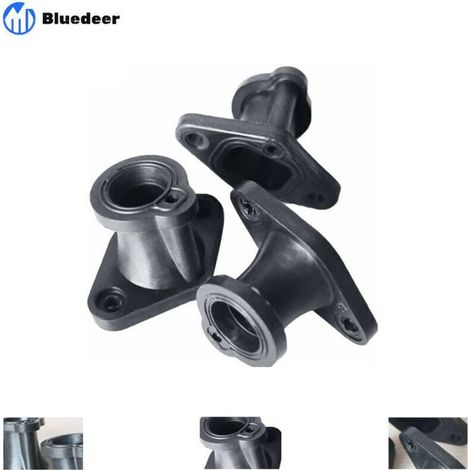 Lot de 3 Pièces Embase de Collecteur d'Admission pour Tronçonneuses Chinoises 25CC – Compatible Zenoah et Komatsu (1/4)