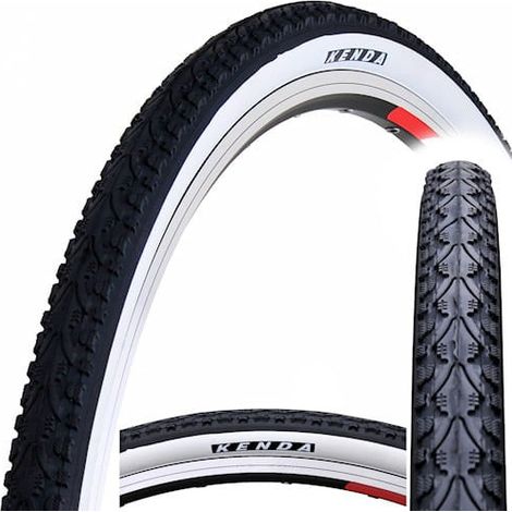 Pneu de vélo Kenda Khan 700 x 35c blanc BOK (1/2)