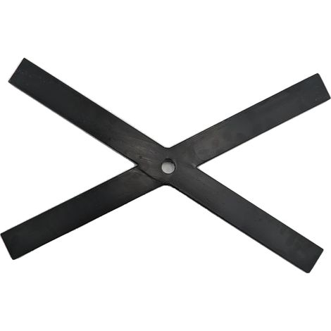 Clé de tirant 600 x 50 mm - Croix de chainage saint André