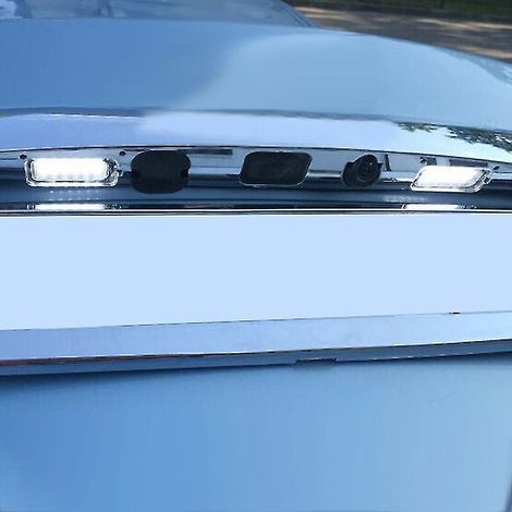 Éclairage plaque LED pour Jaguar XF X250 / XJ X351 – Luz blanca brillante, mejora visibilidad nocturna