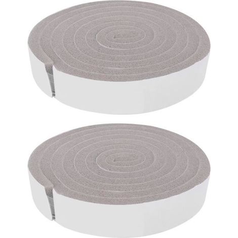 Ruban isolant en mousse - ESTINK - ESTINK - 200x3x1 cm - Lot de 2 - Blanc (1/4)